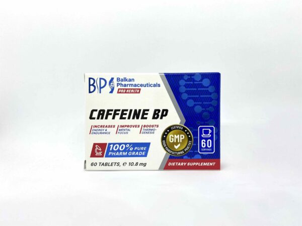 Caffeine (Balkan Pharma) (100mg x 60 Tabletter)