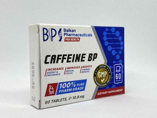 Caffeine (Balkan Pharma) (100mg x 60 Tabletter) - Image 3