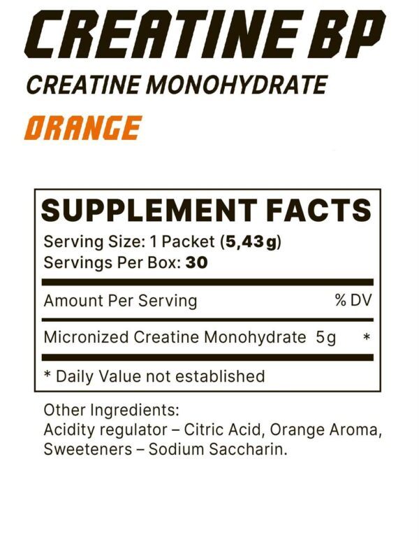 Creatine Balkan Pharma (Orange Smag) (30 x 5gr) - Image 6