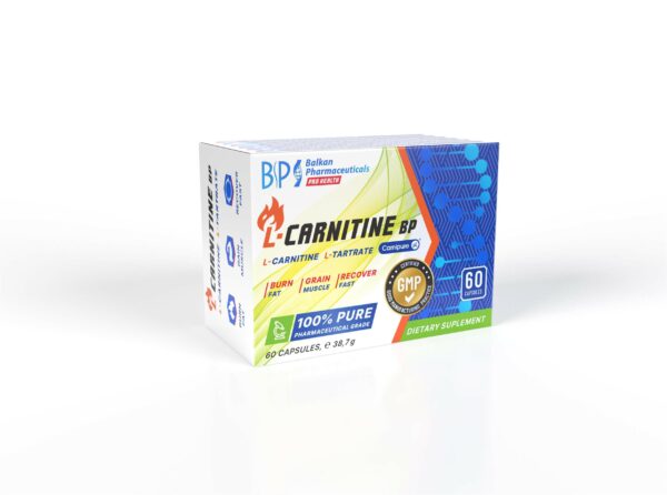 L-Carnitine L-Tartrate (Balkan Pharma) (60 Kapsler)