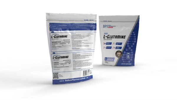 L-Glutamine (Balkan Pharma) (100 Serveringer) (500 gr) - Image 3