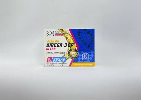 Omega 3 Ultra (Balkan Pharma) (1300mg x 30 Kapsler) - Image 2