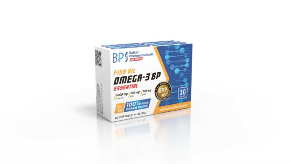 Omega 3 Essential (Balkan Pharma) (1000mg x 30 Kapsler) - Image 2