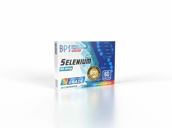 Selenium + Zinc (Balkan Pharma) (50mcg x 60 Tabletter)