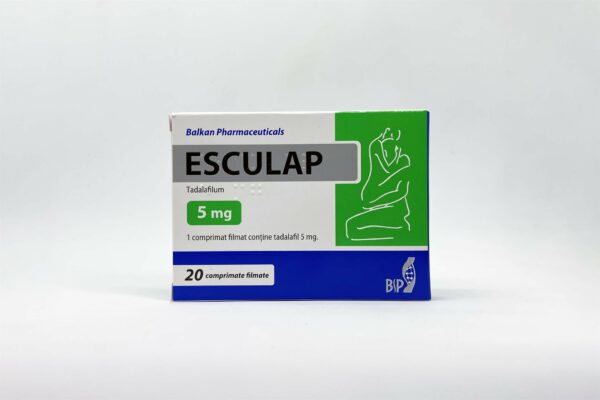 Cialis Balkan Pharma (Tadalafil) Esculap (5mg x 20 Tabletter)