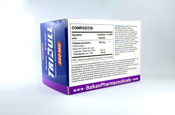 Tribulus Terrestris (Balkan Pharma) (250mg x 60 Kapsler) - Image 5